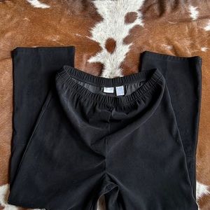 Black Maternity Induetime ultra suede pants size small